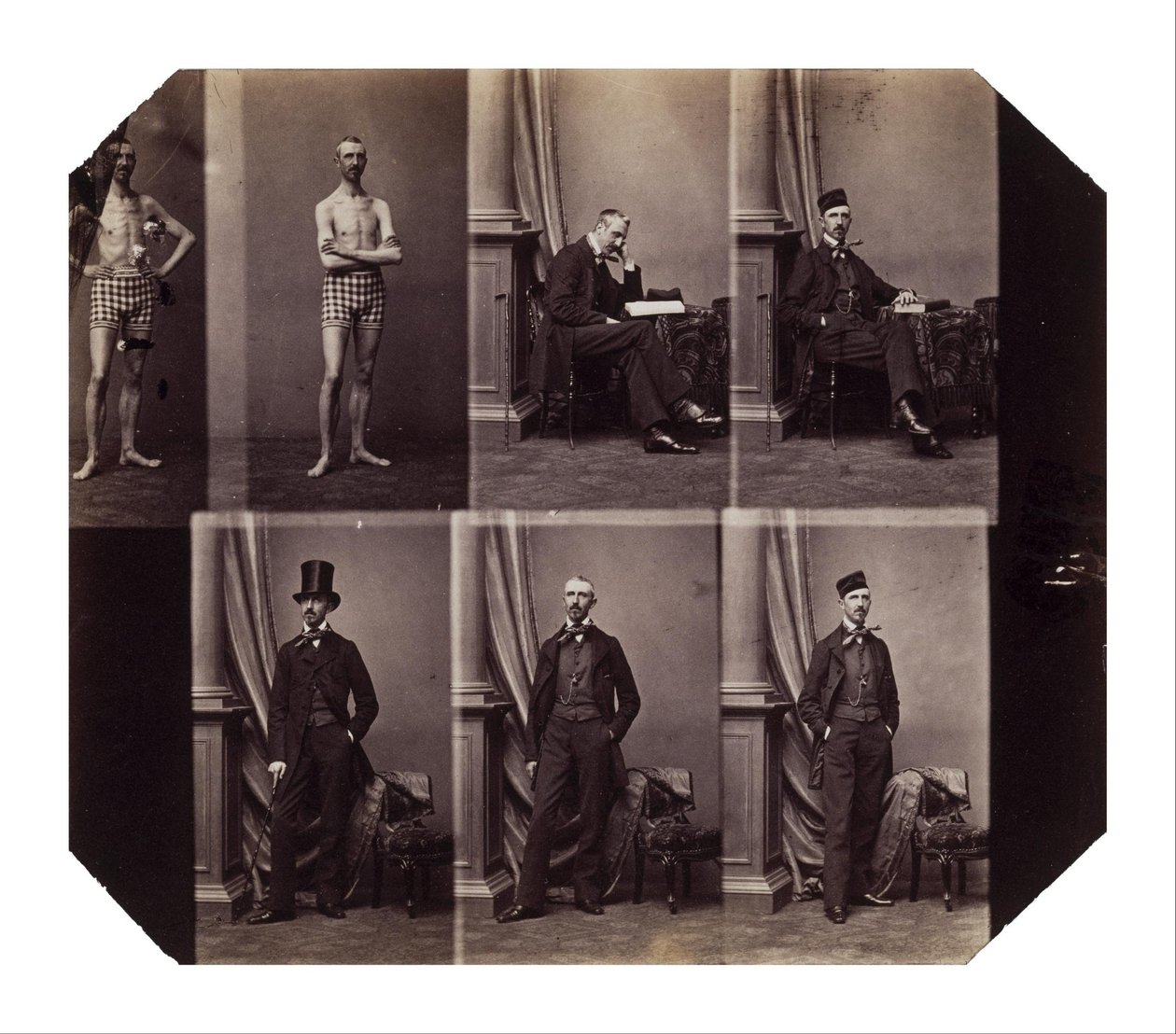 Hertugen af Polignac af Andre Adolphe Eugene Disderi
