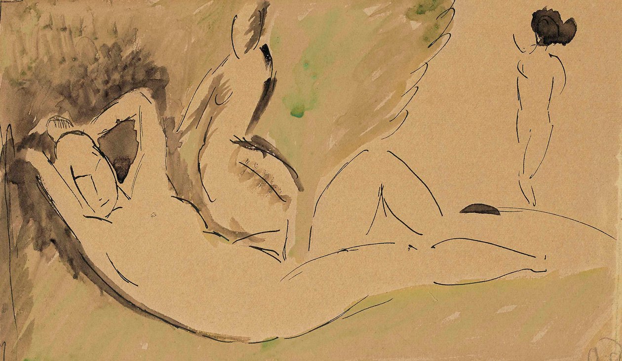 Badegæster af Andre Derain