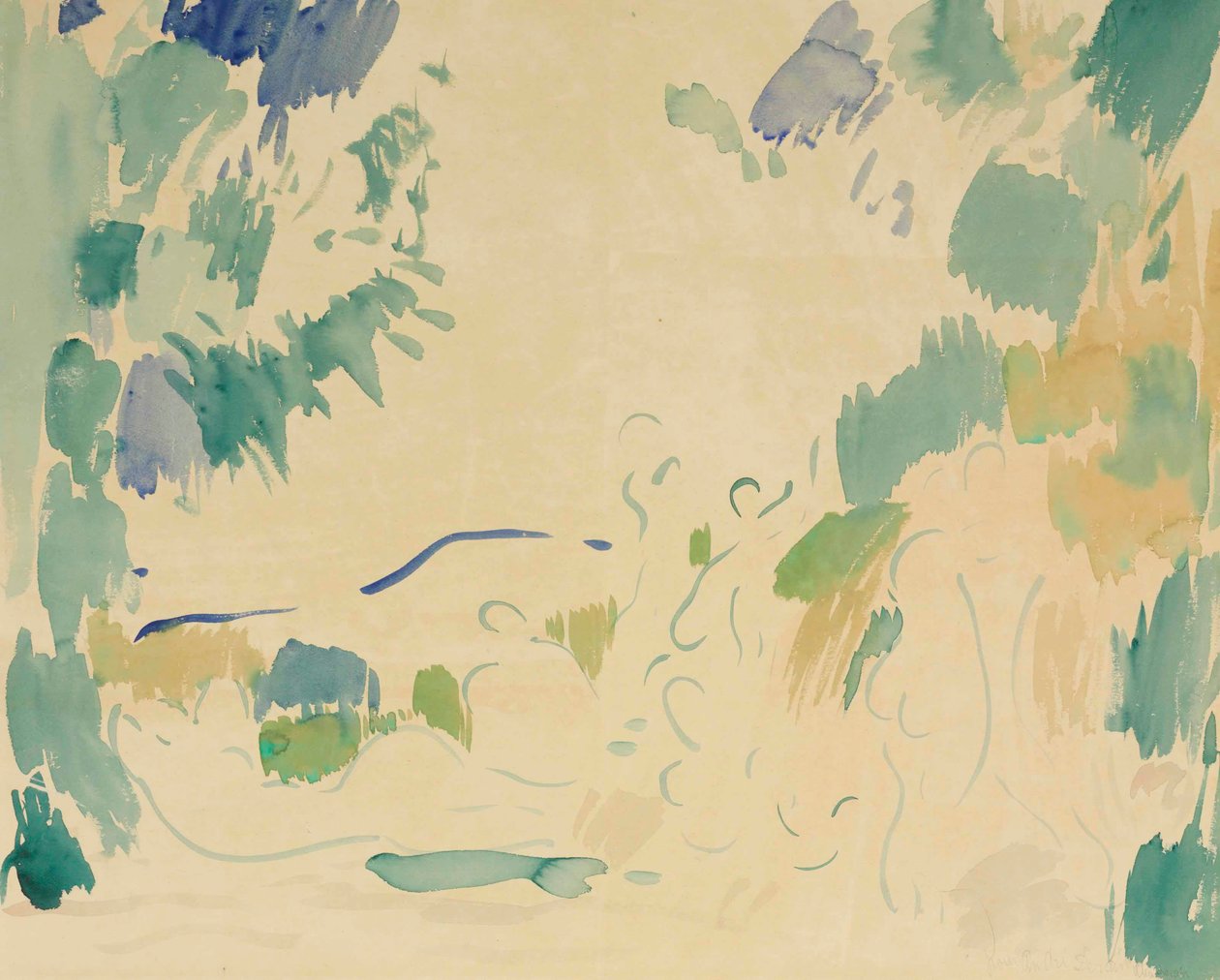 Badegæster af Andre Derain