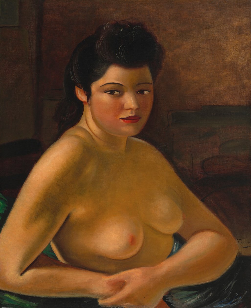 Buste af en kvinde af Andre Derain