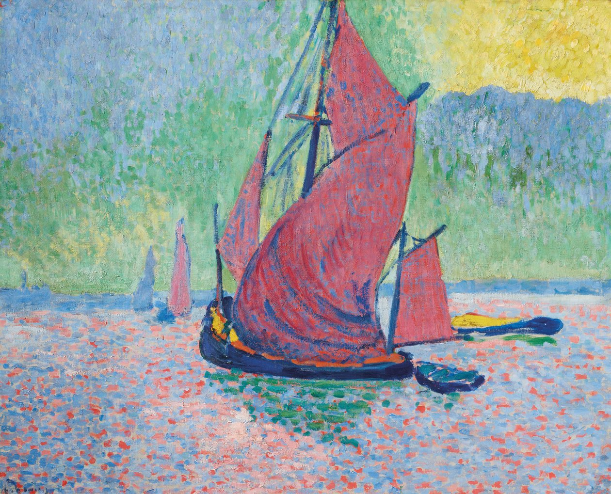 De røde sejl af Andre Derain