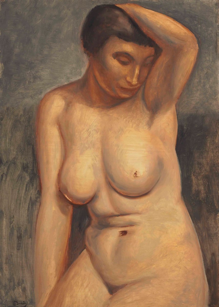 Nu assis af Andre Derain