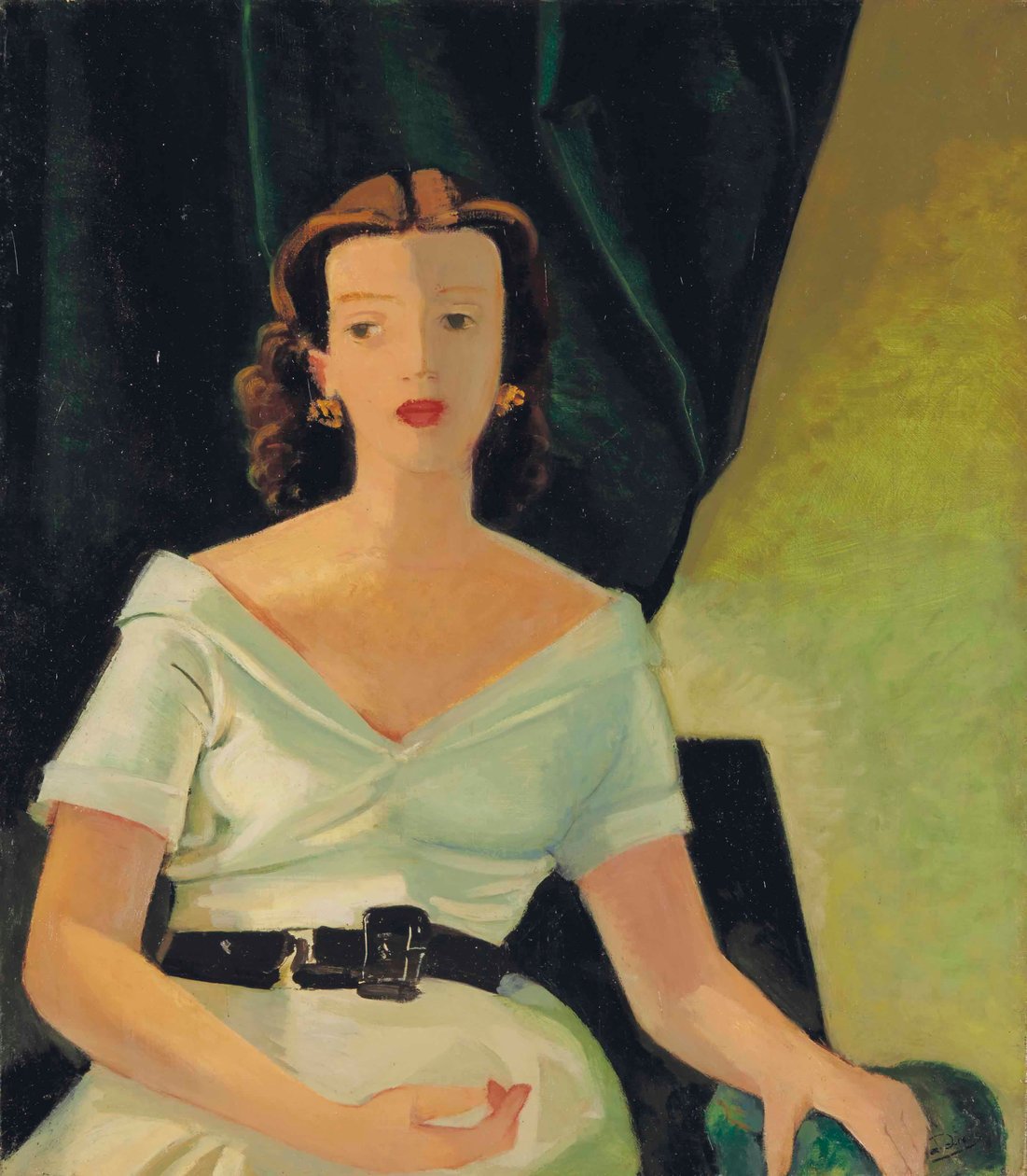 Formodet portræt af Geneviève Taillade af Andre Derain