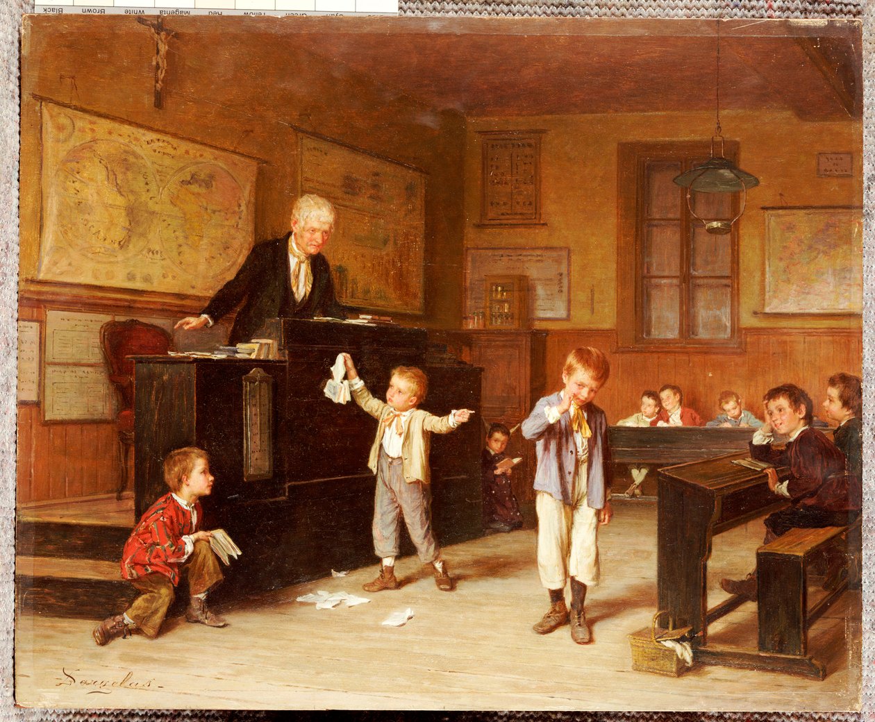 Skolestuen af André Henri Dargelas