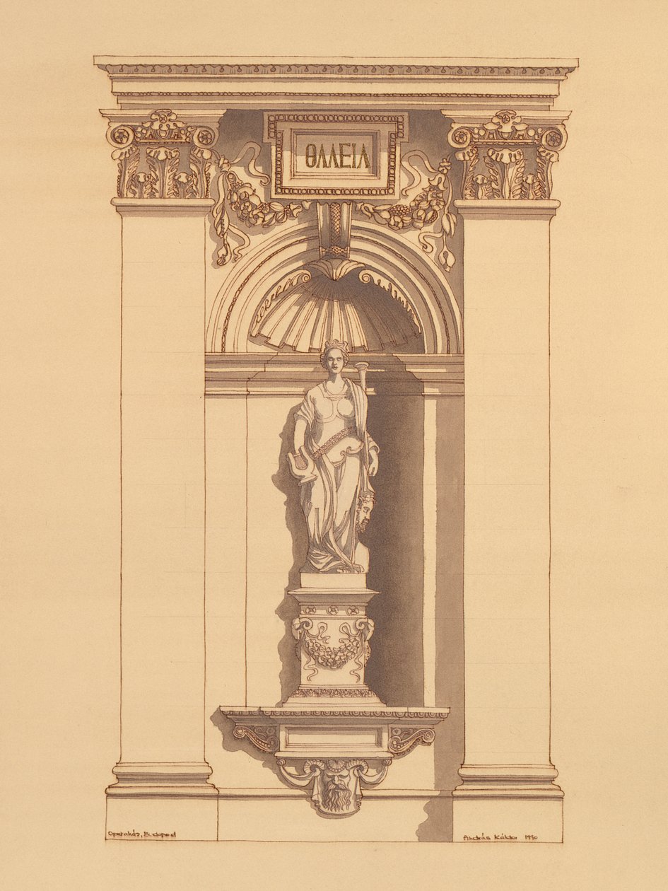 Budapest Opera, Ungarn (detalje) af Andras Kaldor