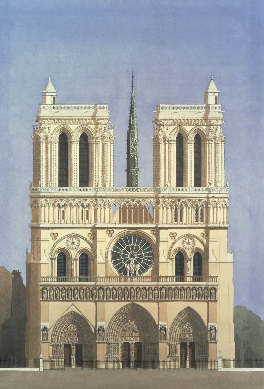 Notre Dame, Paris af Andras Kaldor