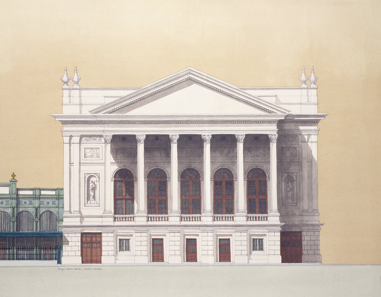 Royal Opera House, London af Andras Kaldor