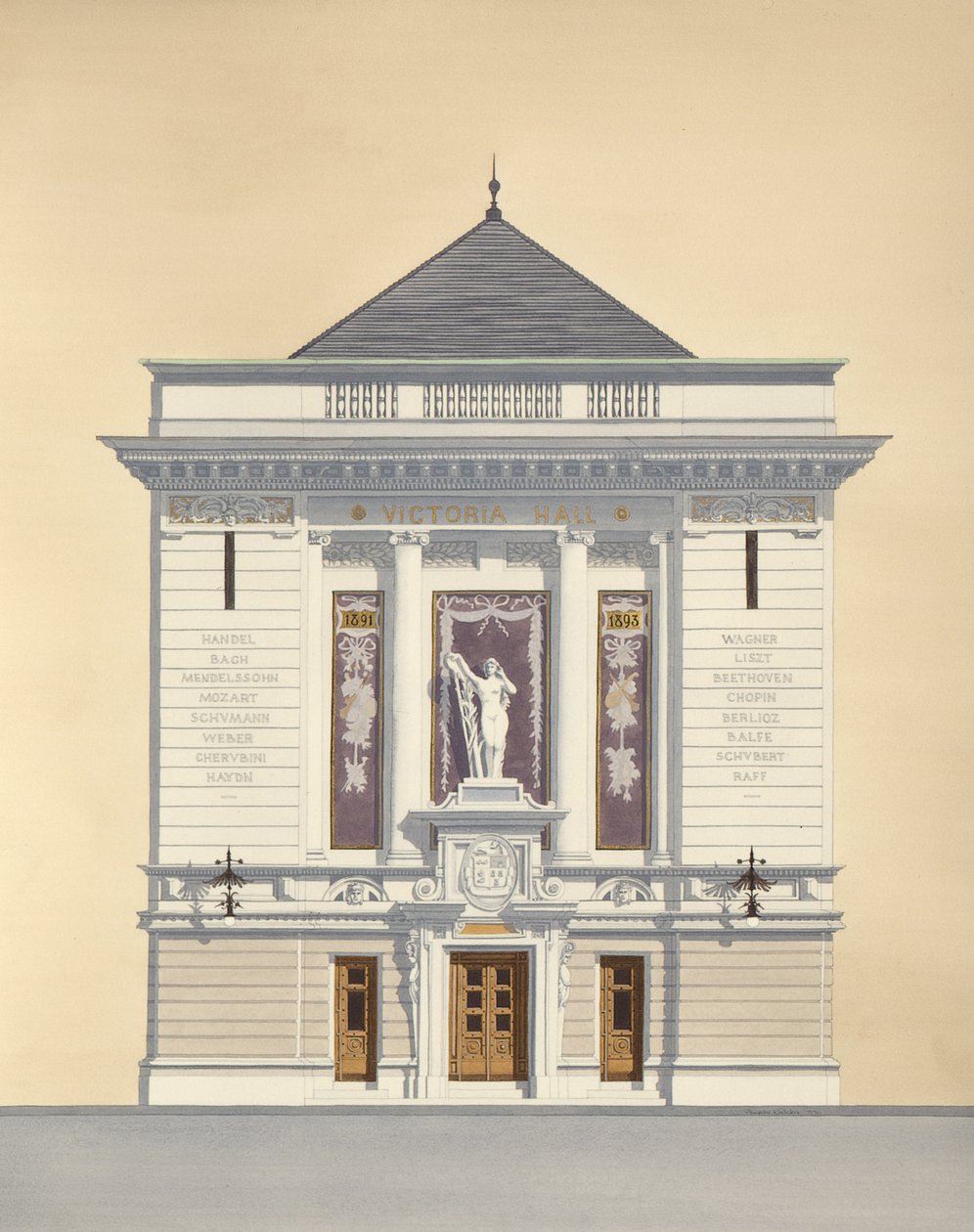 Victoria Hall af Andras Kaldor