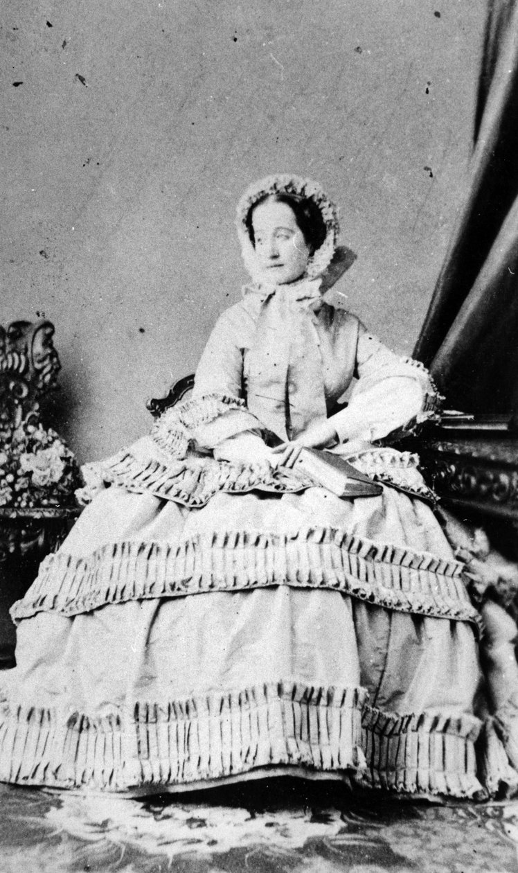 Dronning Eugénie de Montijo af Andre Adolphe Eugene Disderi