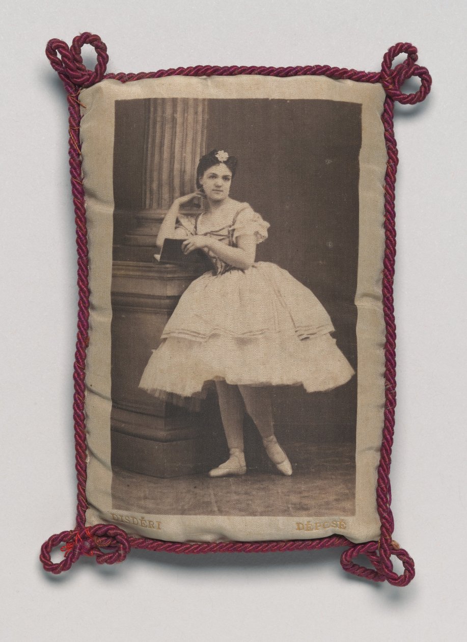 Balletdanser af Andre Adolphe Eugene Disderi