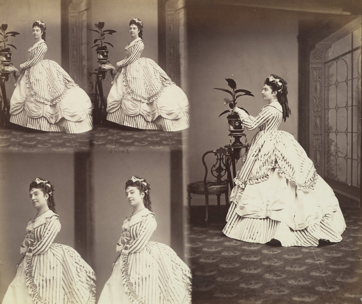 Beresford, 1867. af Andre Adolphe Eugene Disderi