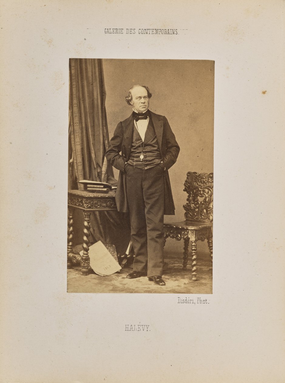 Halévy af Andre Adolphe Eugene Disderi