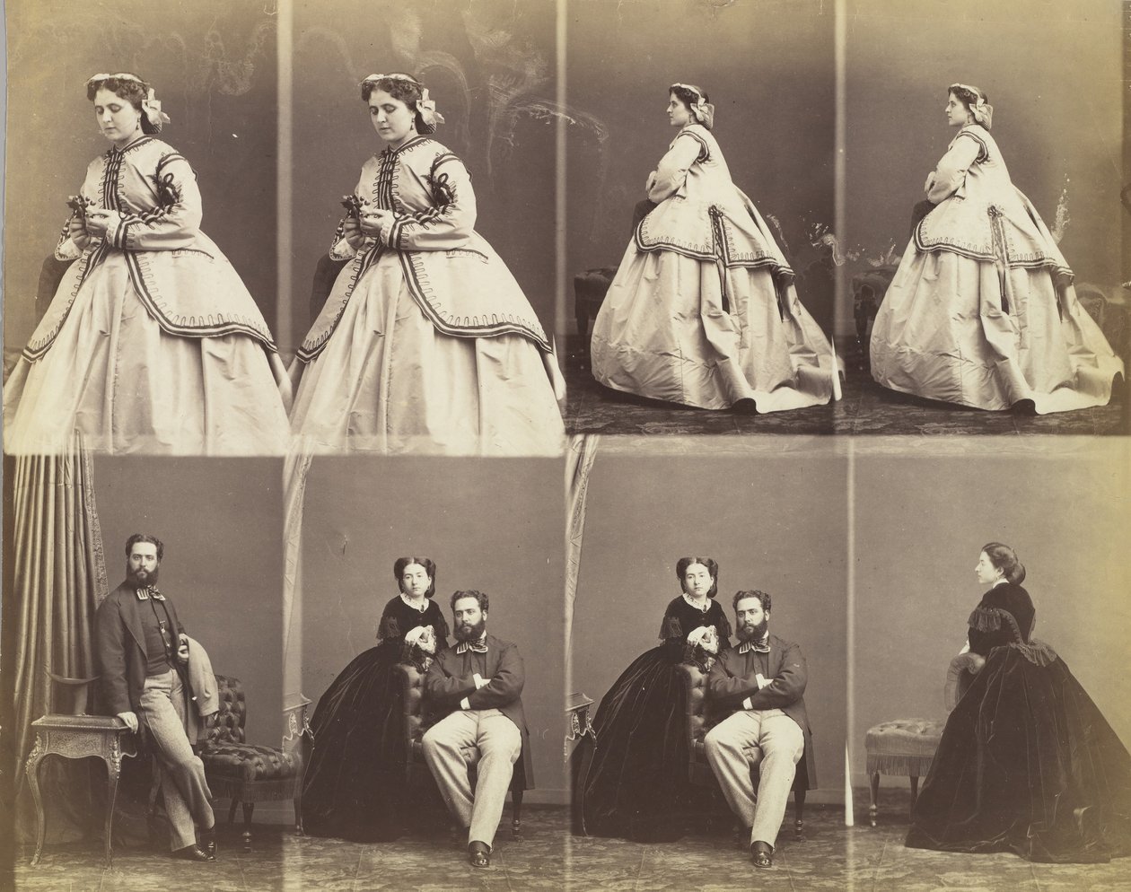 Heloise, 1863. af Andre Adolphe Eugene Disderi