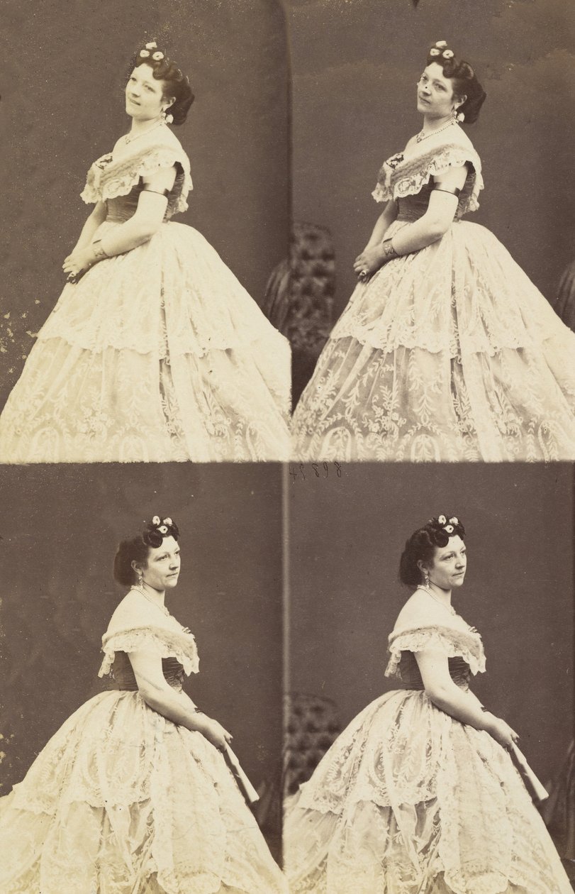Honoune Keller, 1864-65. af Andre Adolphe Eugene Disderi