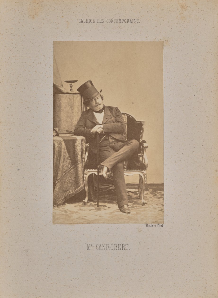 Marshal Canrobert af Andre Adolphe Eugene Disderi