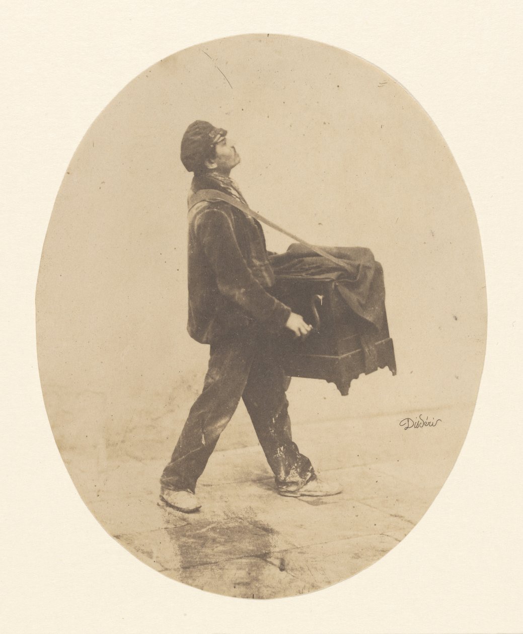 Orgelkværnen af Andre Adolphe Eugene Disderi
