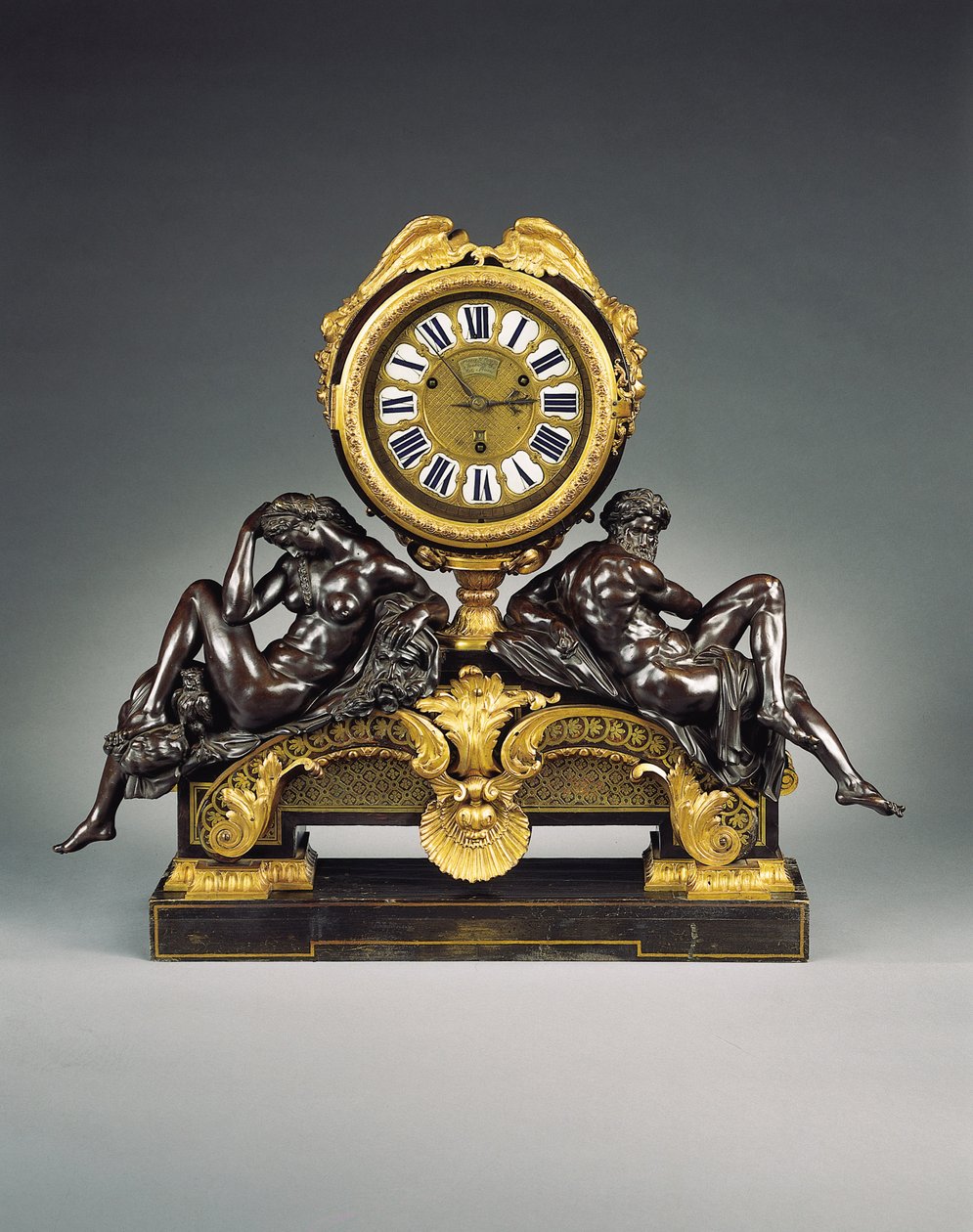 Clock d "Epoque Regencedani af Andre Charles Boulle