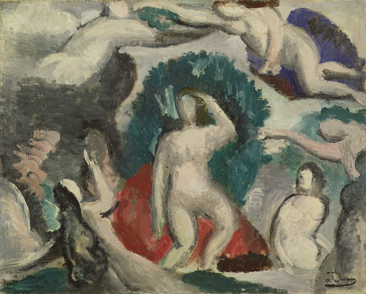 Badegæster af Andre Derain