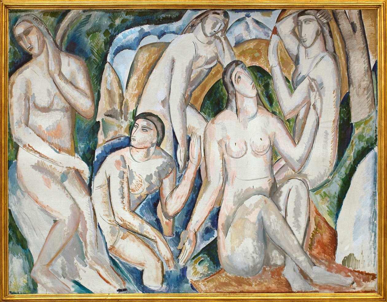Badegæster af Andre Derain