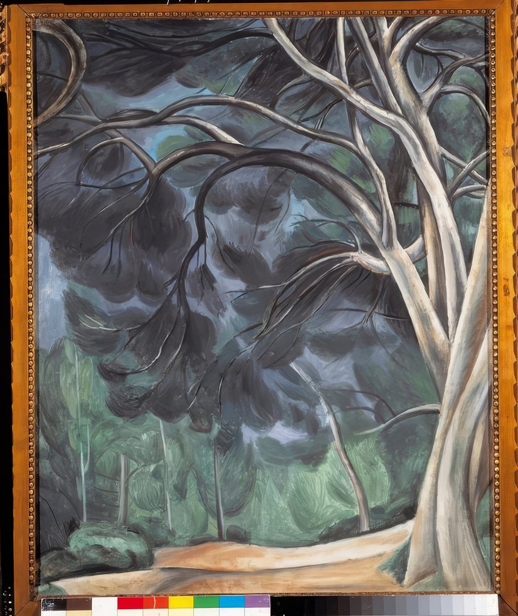 Træstammer af Andre Derain