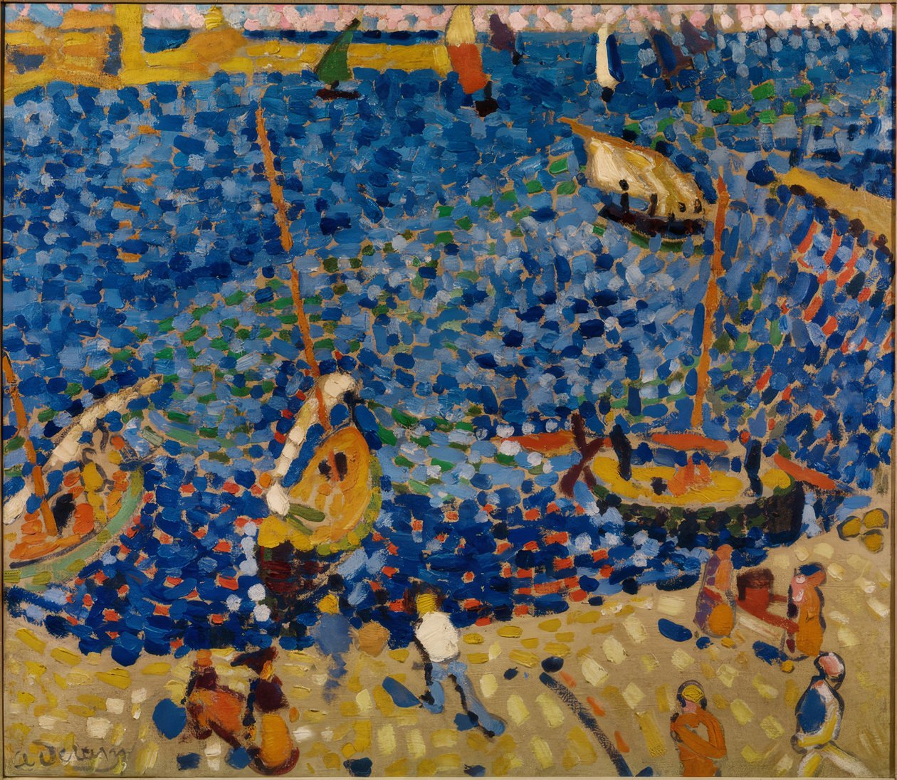 Både i Collioure af Andre Derain