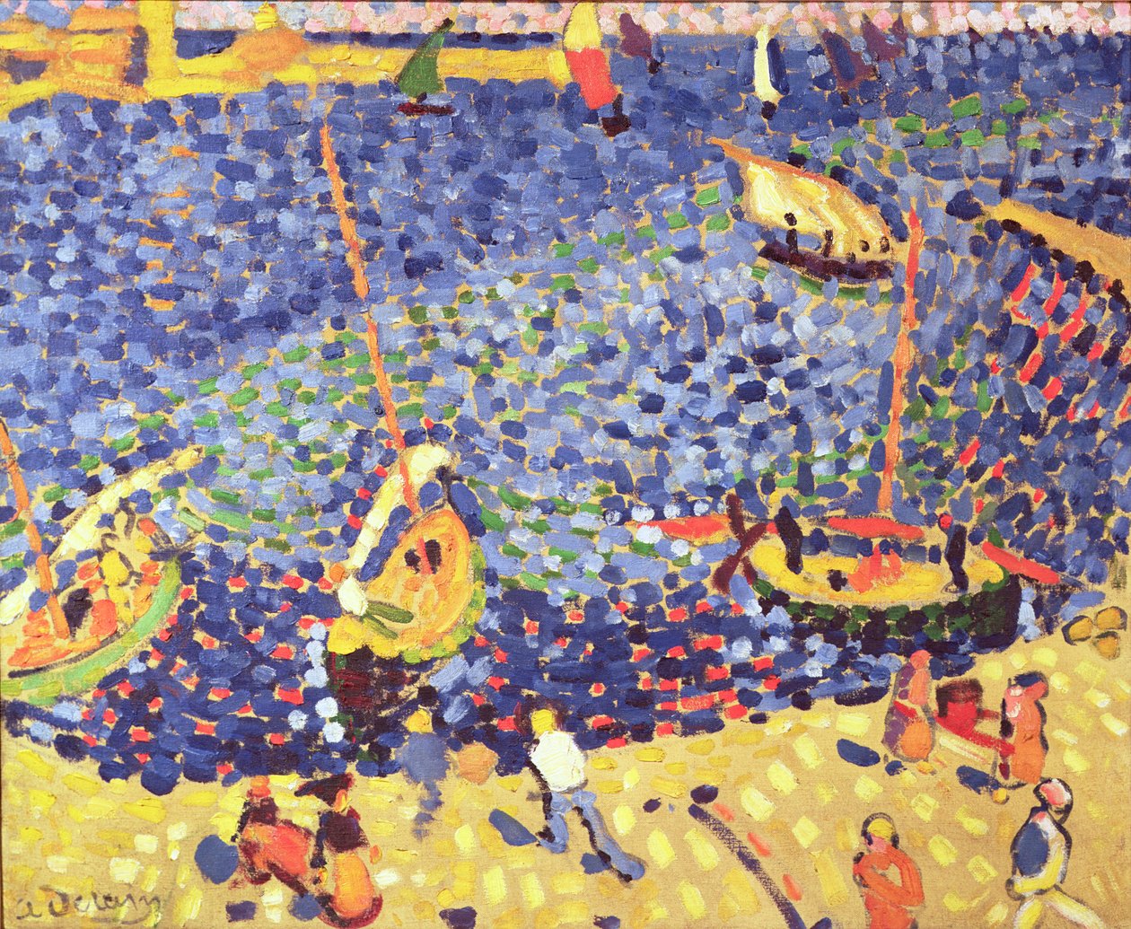 Både ved Collioure af Andre Derain