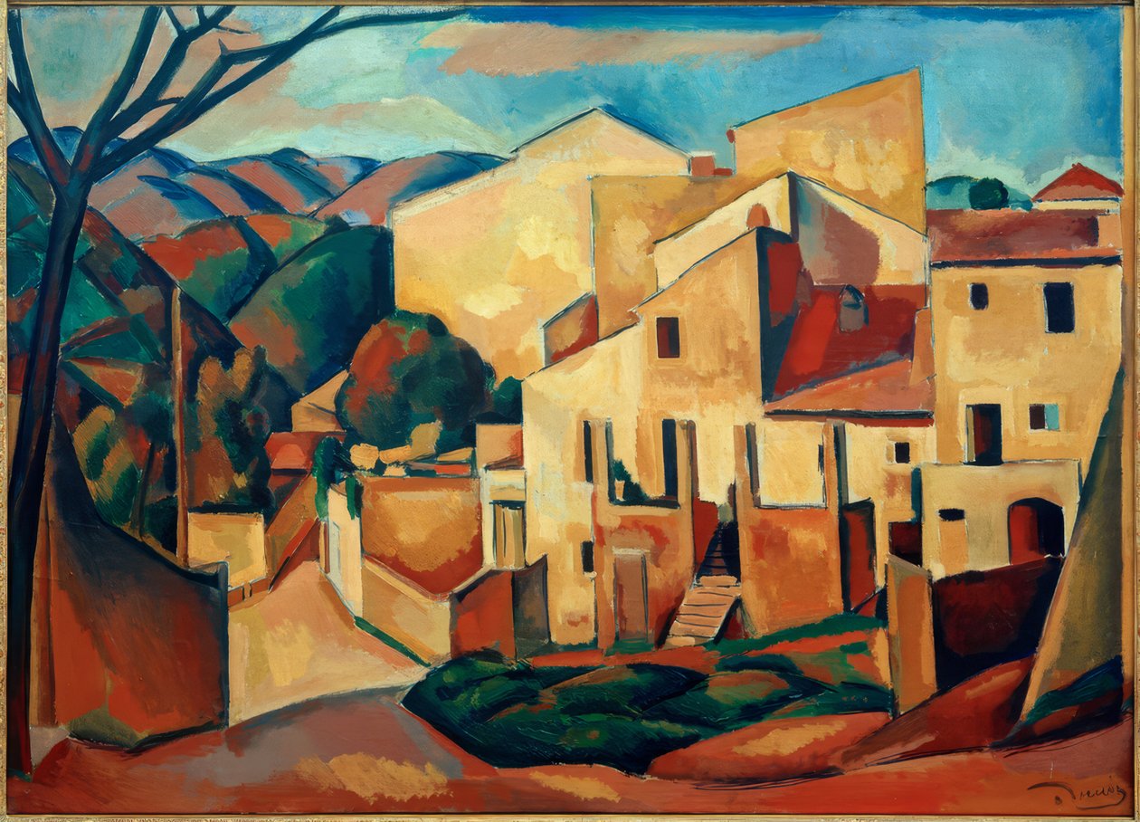 Cagnes af Andre Derain