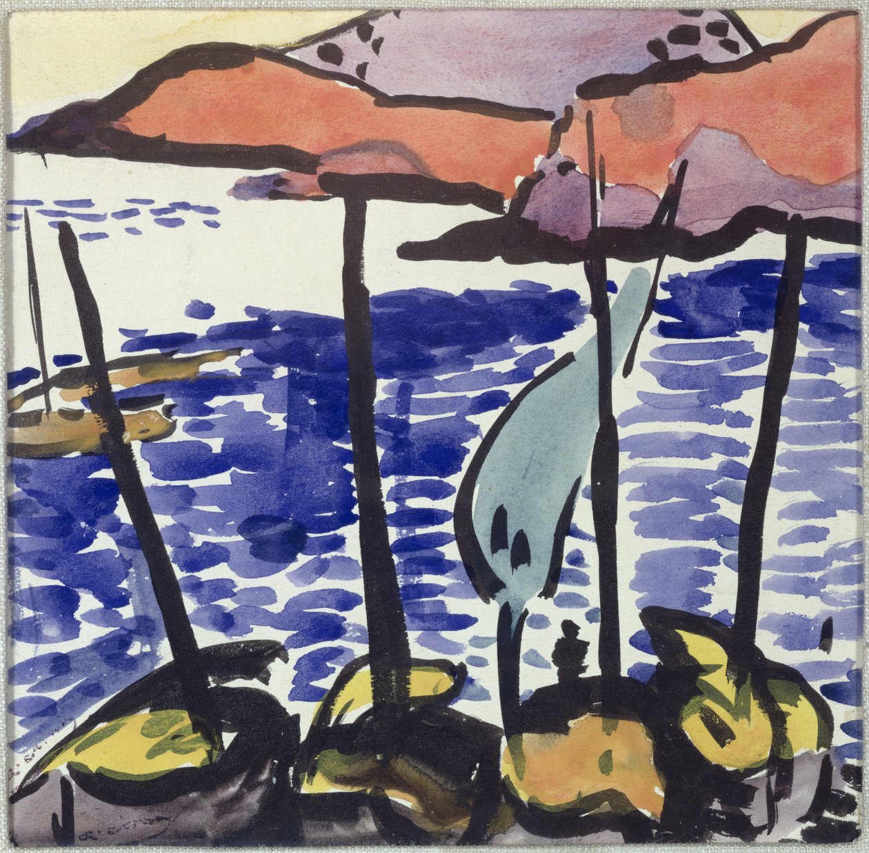 Fiskebåde ved Collioure af Andre Derain