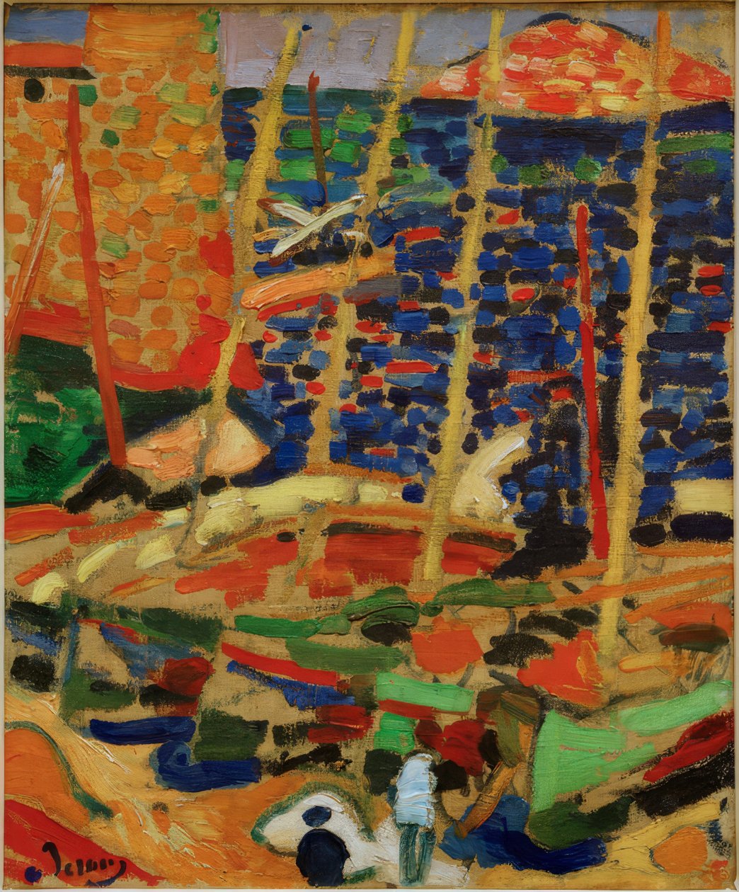 Havnen i Collioure af Andre Derain