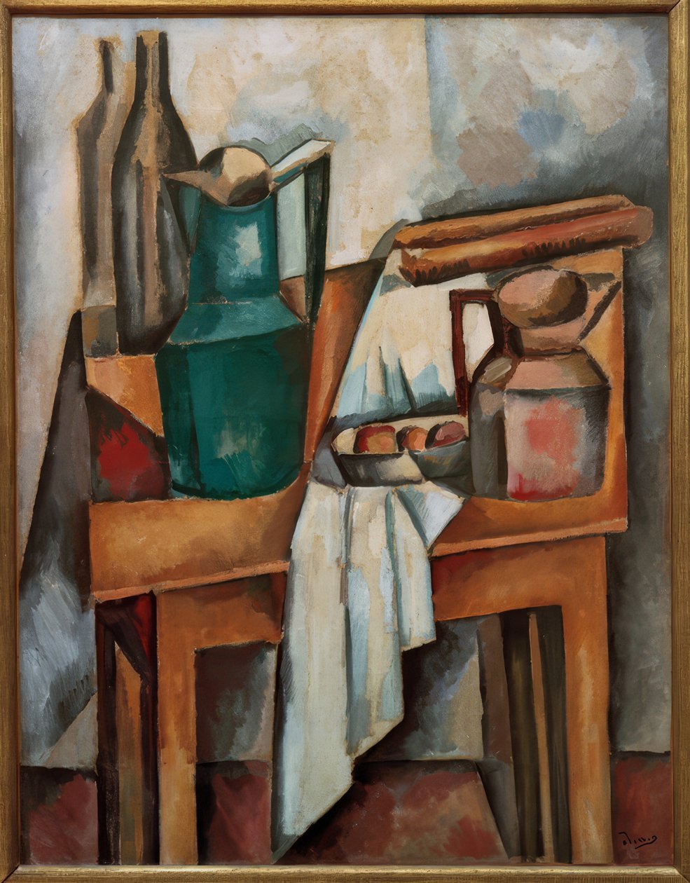 Stilleben ved bordet af Andre Derain