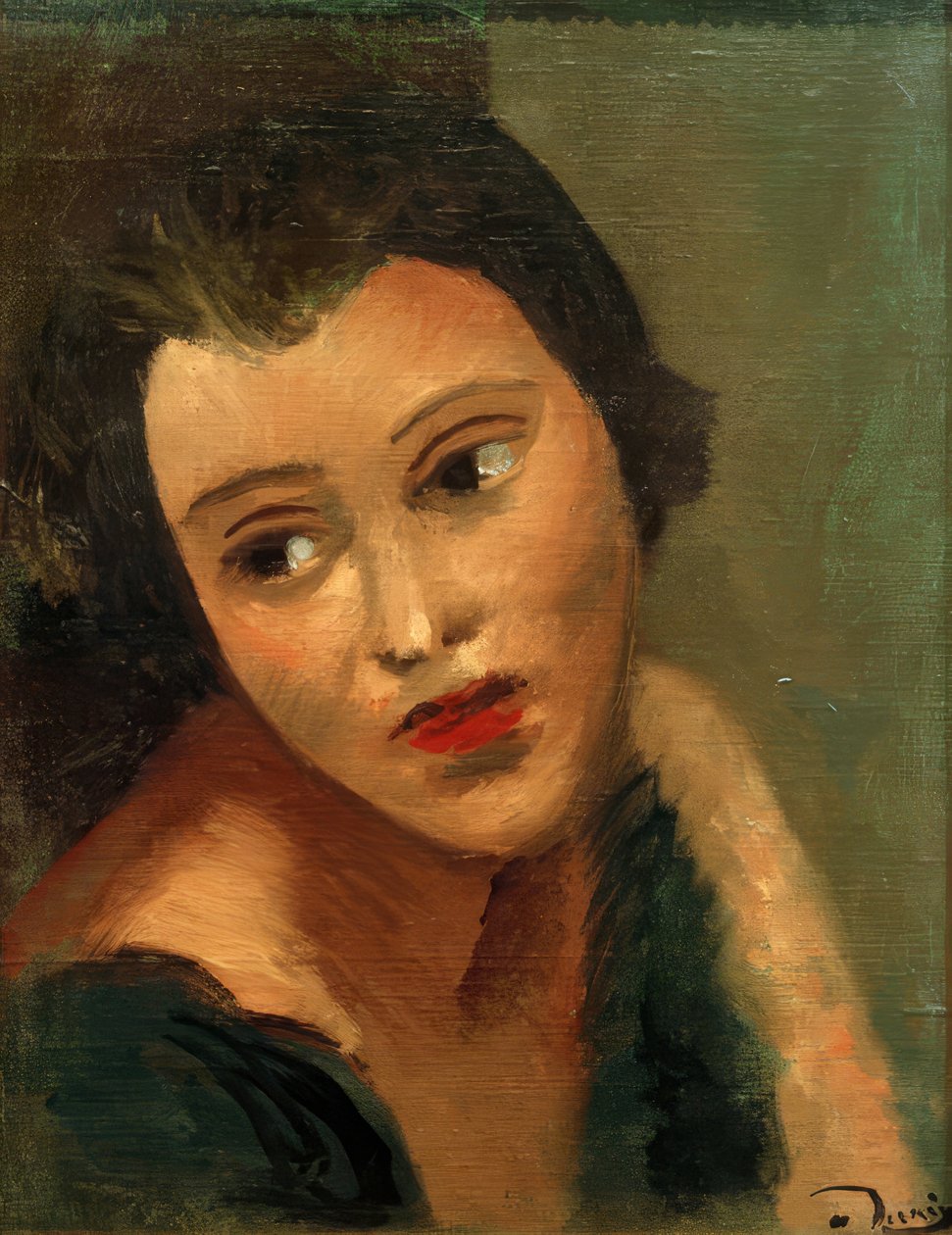 Portræt af Maria Lani af Andre Derain