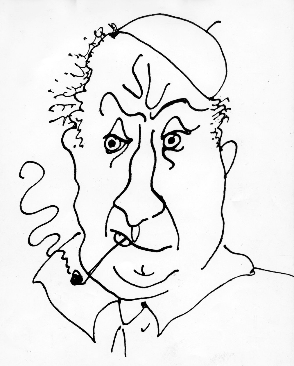 Selvportræt af Andre Derain