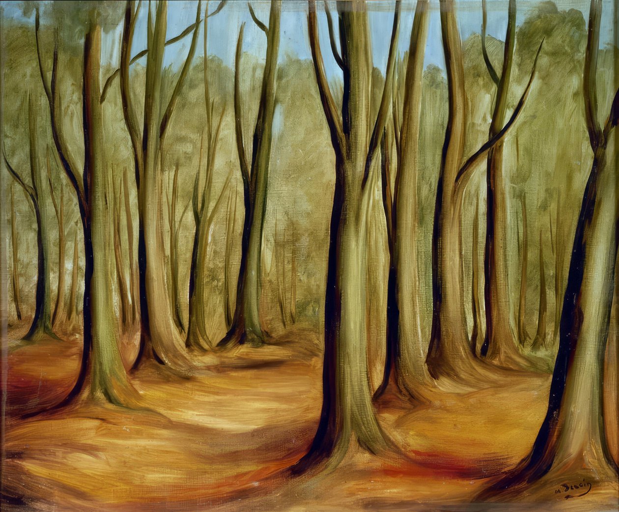 Skoven i Fonteinbleau af Andre Derain