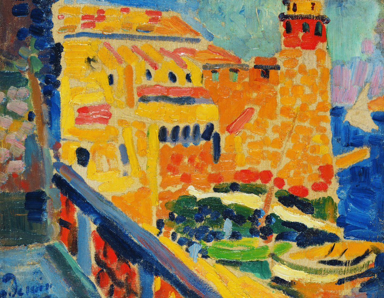 Fyrtårnet ved Collioure af Andre Derain
