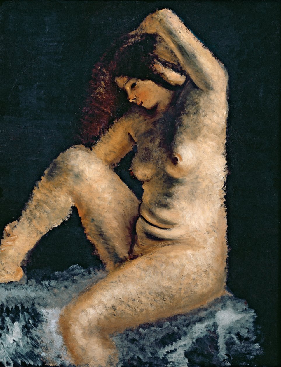 Den smukke model af Andre Derain