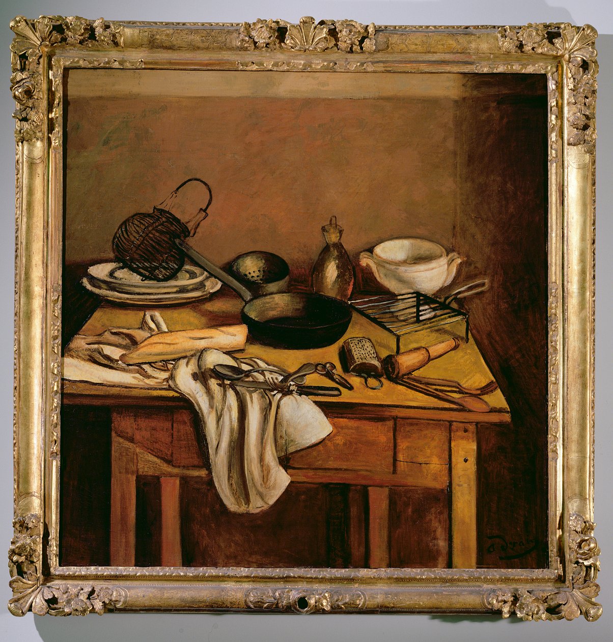 Køkkenbordet af Andre Derain