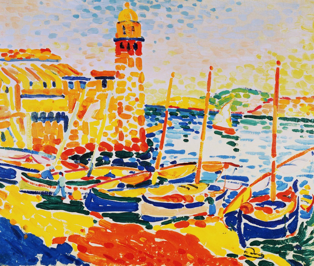 Havnen i Collioure af Andre Derain