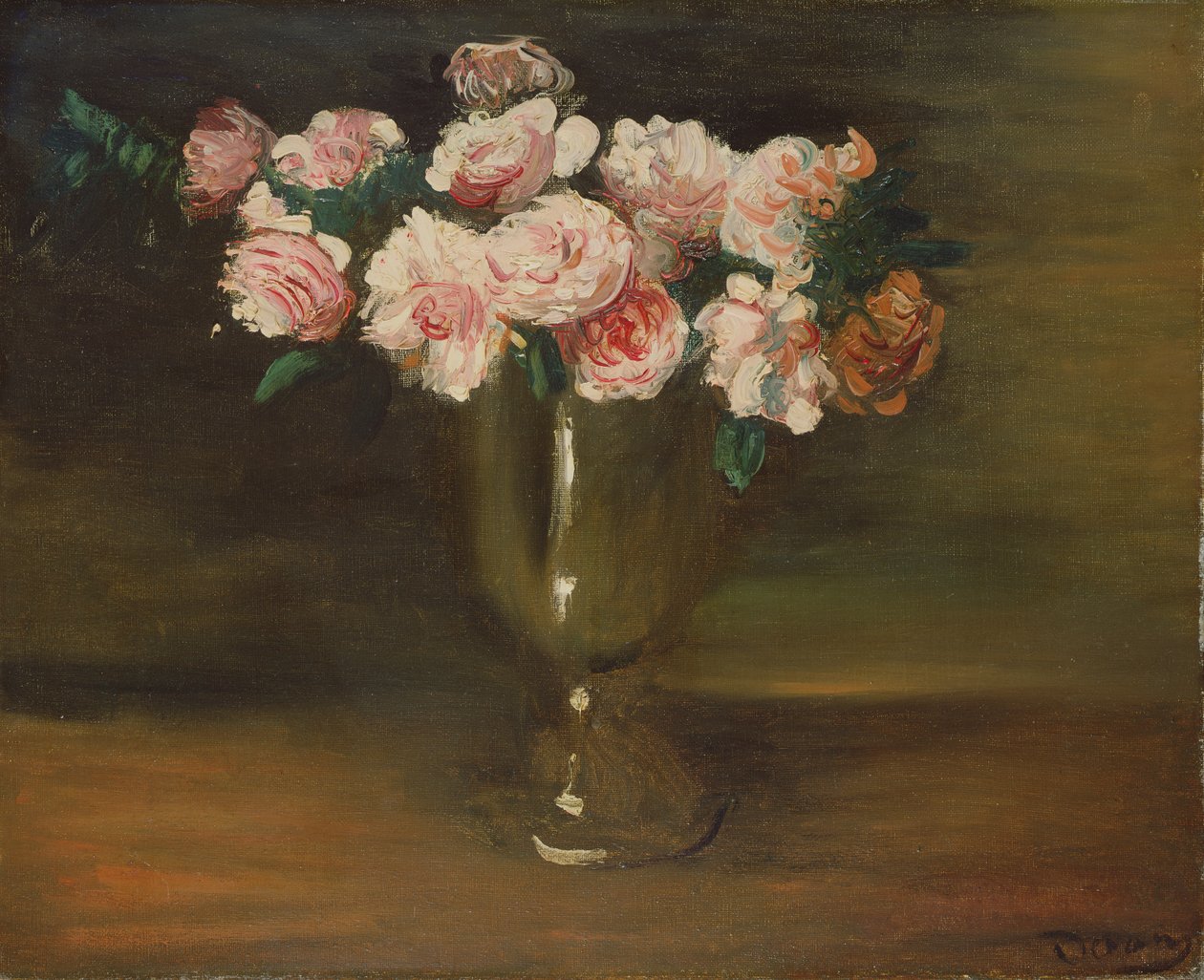 Vase med blomster af Andre Derain