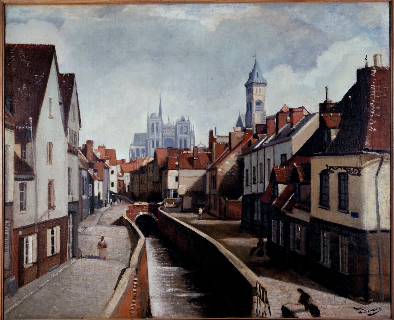 Udsigt over Amiens af Andre Derain