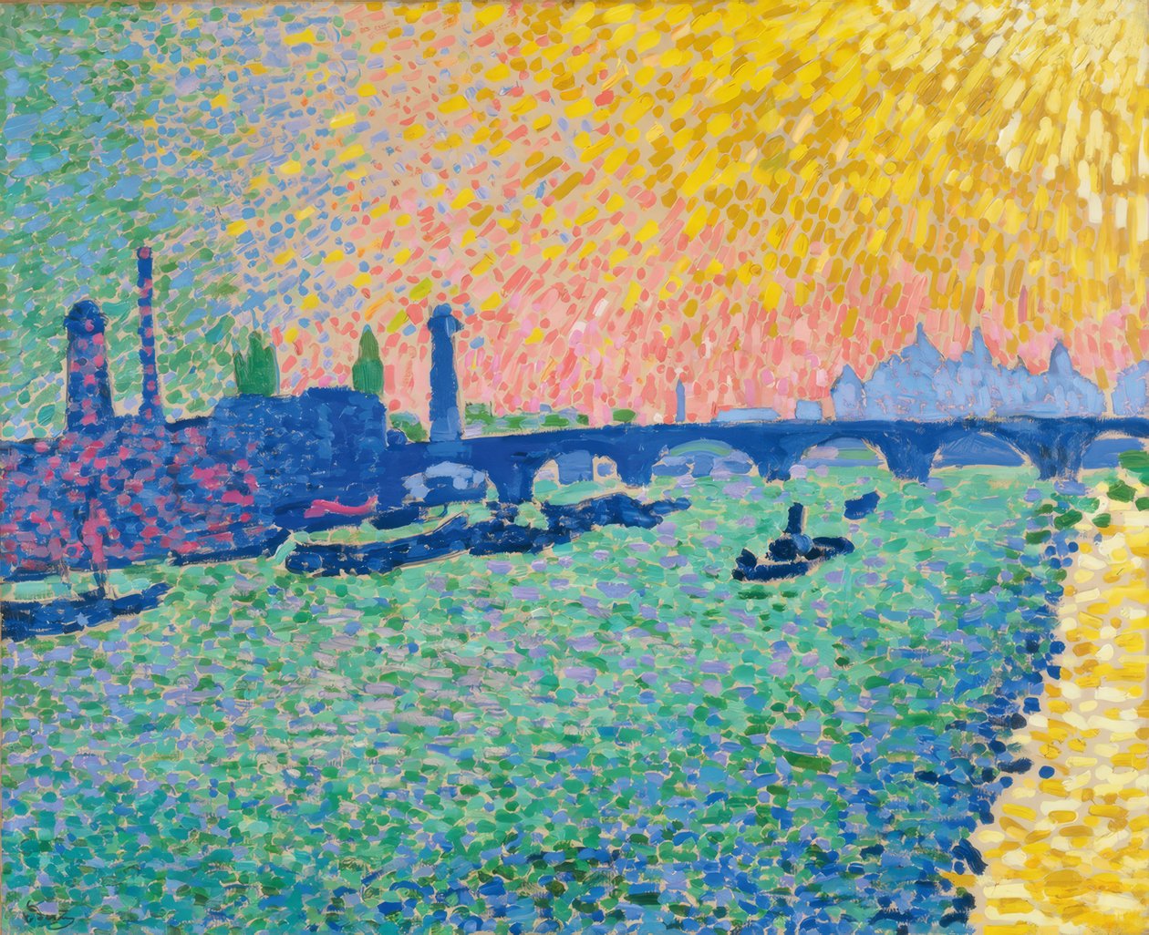 Waterloo-broen af Andre Derain