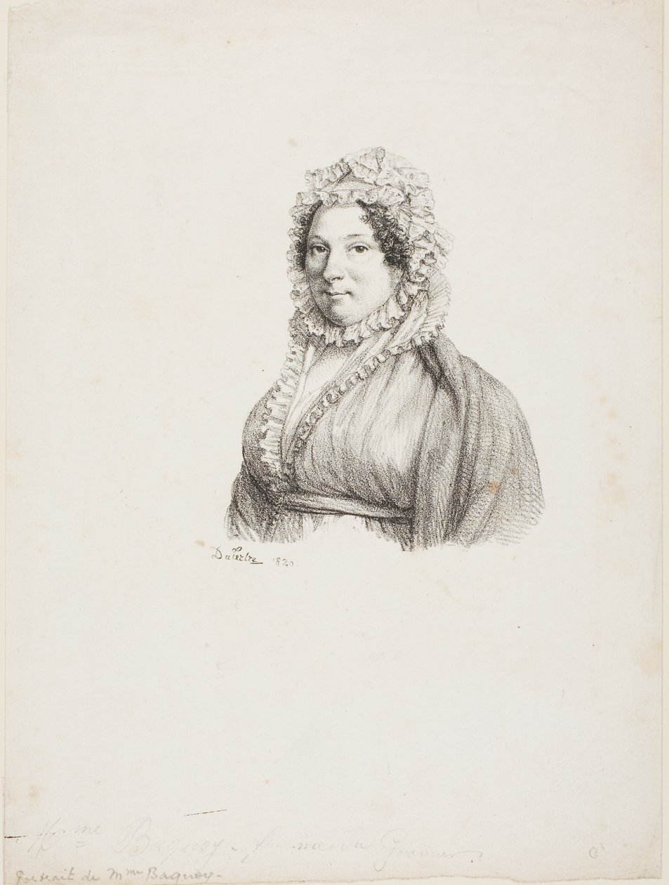 Portræt af Madame Baquoy af Andre Dutertre