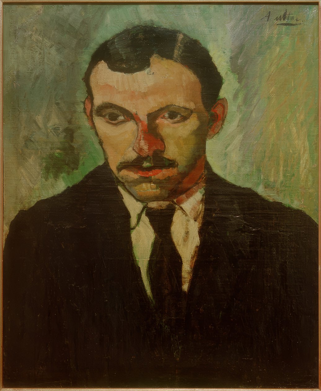Portræt Utrillo af Andre Utter