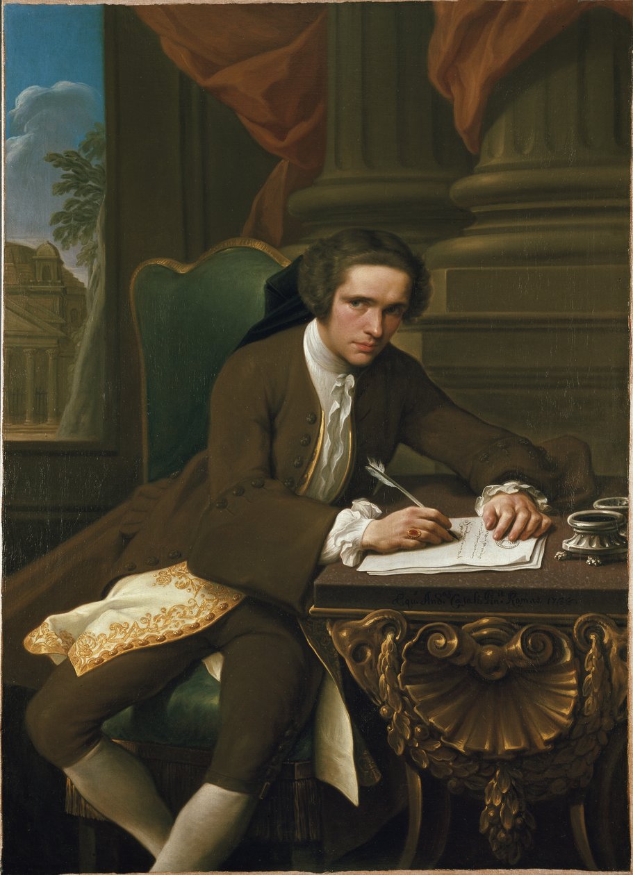 Portræt af Sir Charles Frederick, 1738 af Andrea Casali