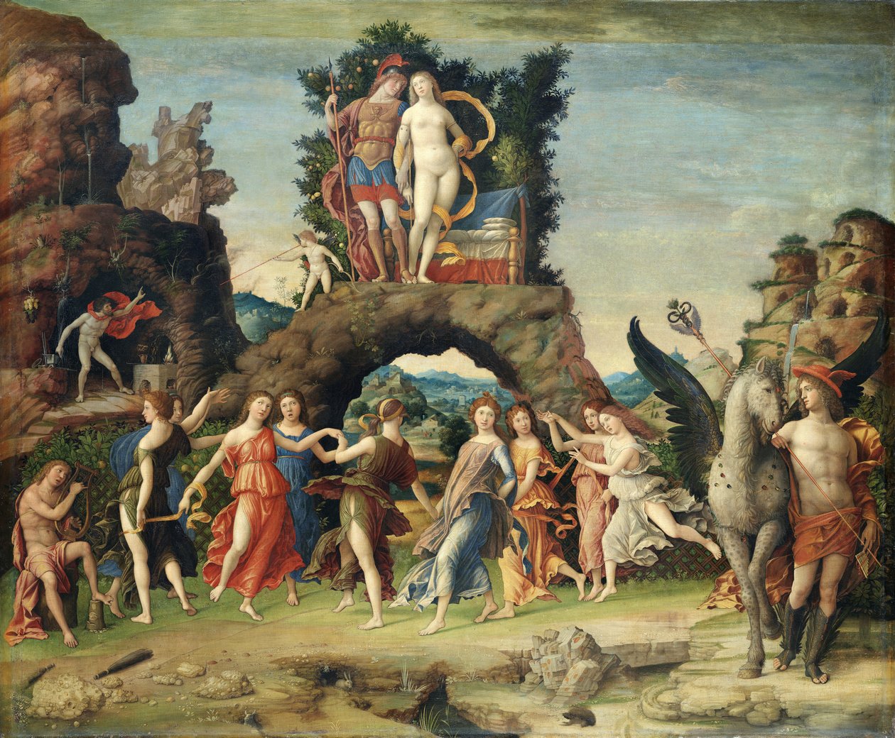 Parnassus af Andrea Mantegna