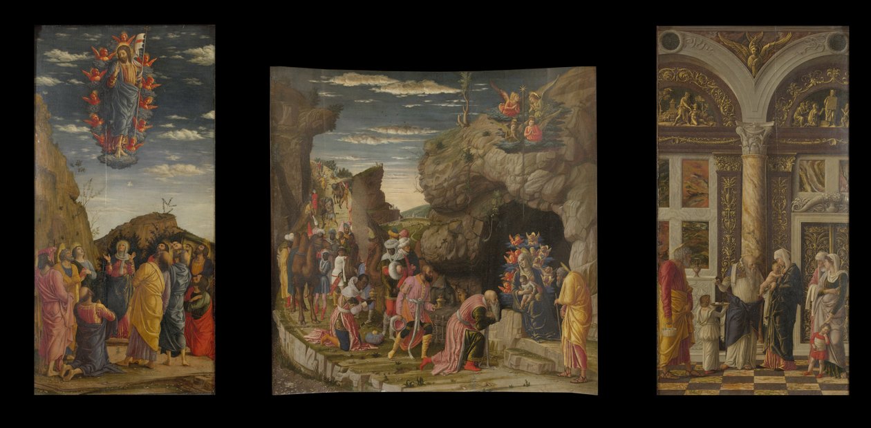 Triptykon Triptykon af Andrea Mantegna