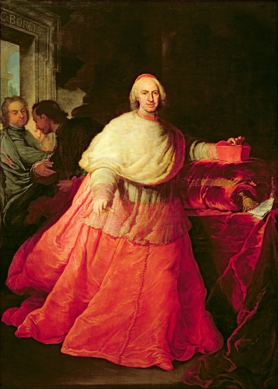 Kardinal Carlos de Borja, ca. 1721 af Andrea Procaccini