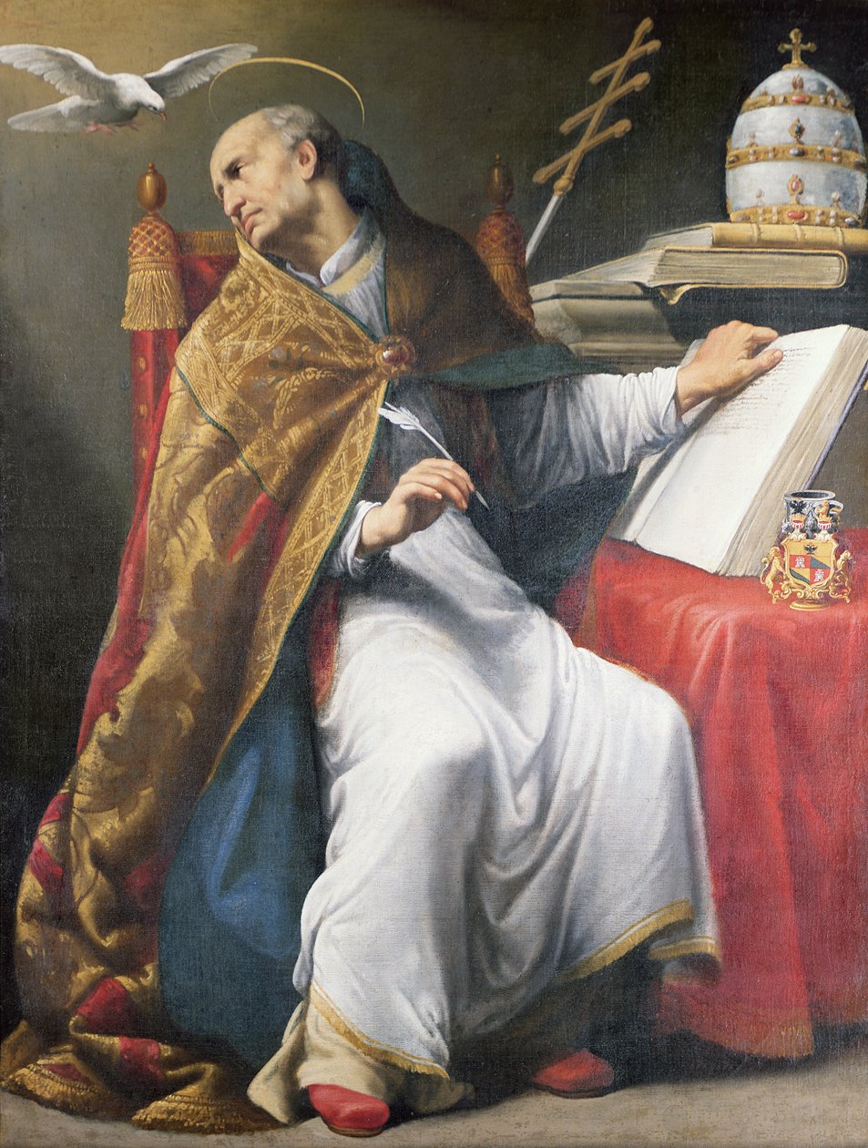 St. Gregory af Andrea Sacchi