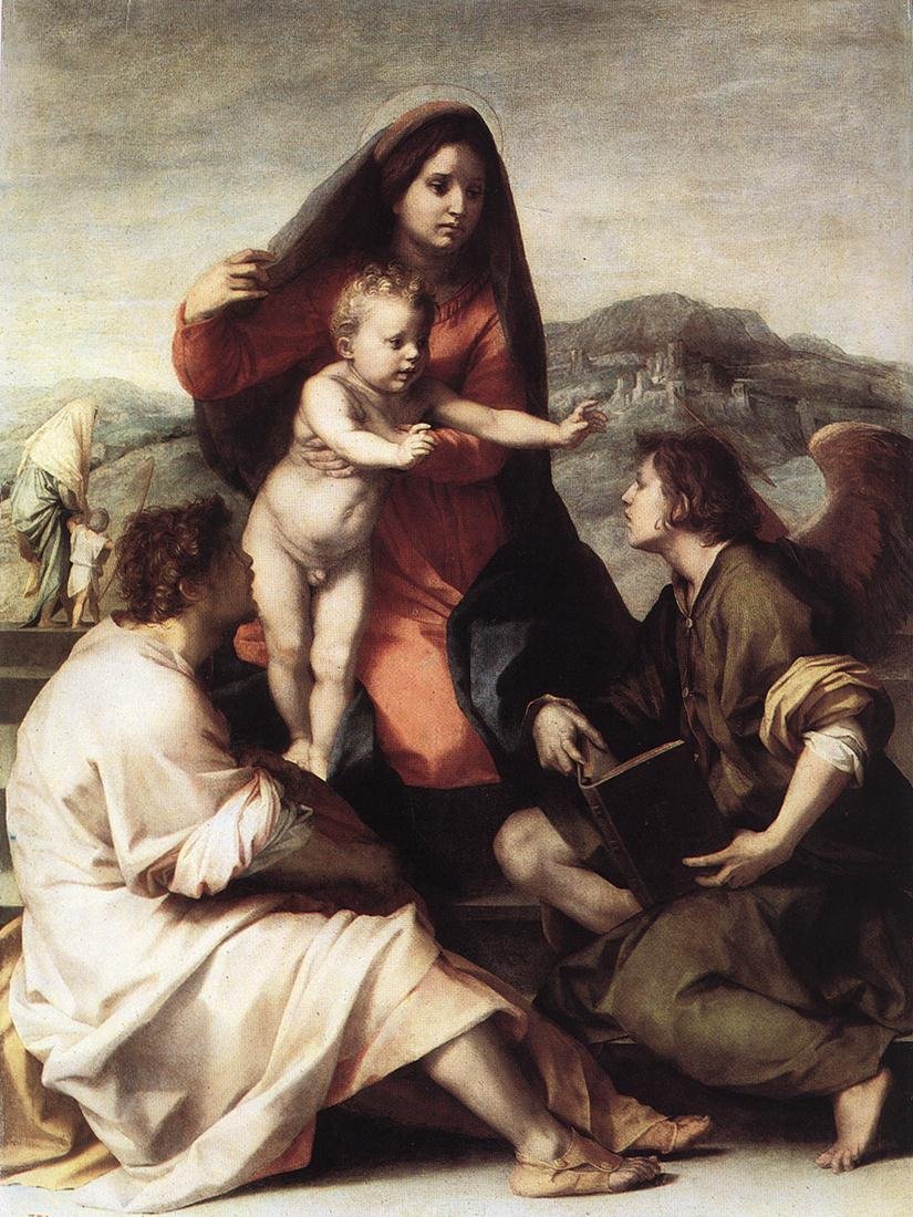Madonna fra Scala af Andrea del Sarto