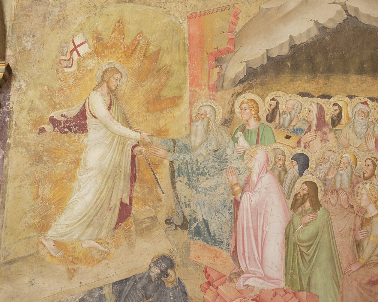 Nedstamning fra korset, Capellone af spanierne, 1365-67 af Andrea di Bonaiuto