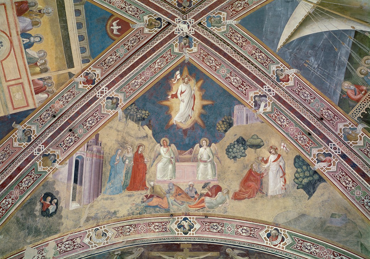 Opstandelsen, c.1366-68 af Andrea di Bonaiuto